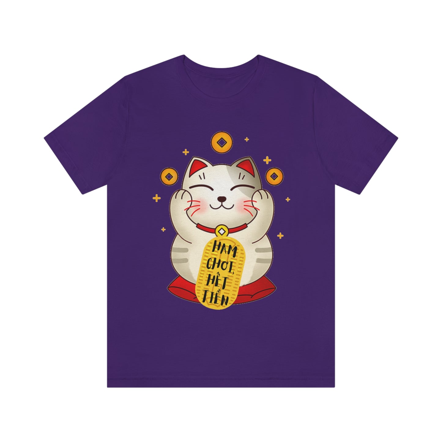 Ham Choi Het Tien Lucky Cat Tee