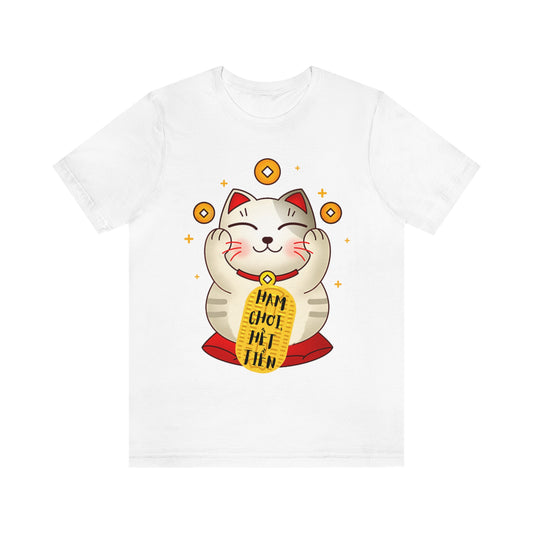 Ham Choi Het Tien Lucky Cat Tee