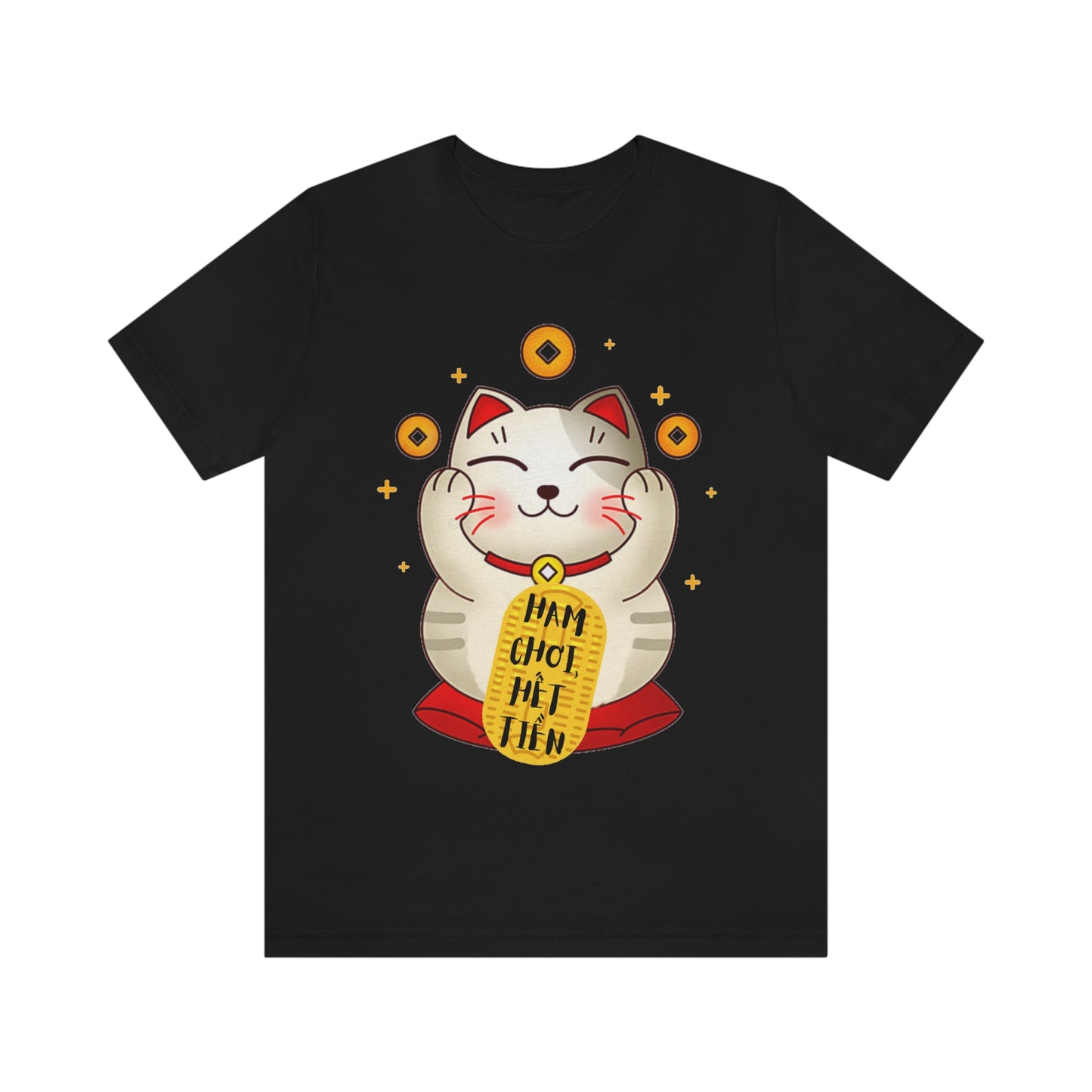 Ham Choi Het Tien Lucky Cat Tee